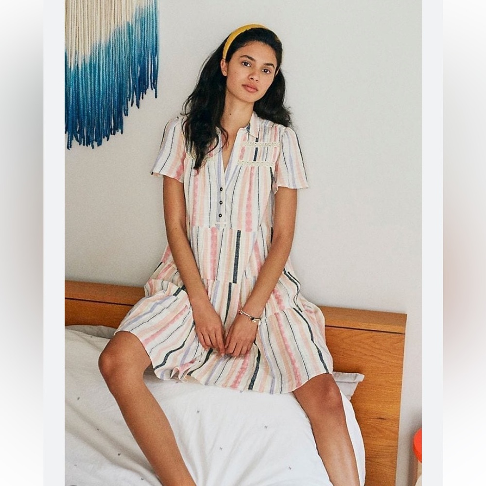 ANTHROPOLOGIE Georgina Tiered Dress